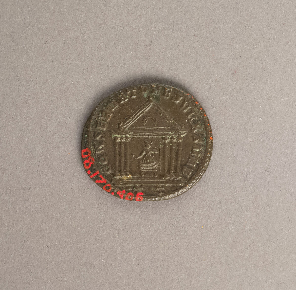 Bronze nummus of Maximianus, Bronze, Roman