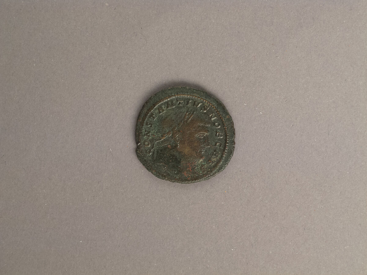 Bronze nummus of Constantius I Chlorus, Bronze, Roman