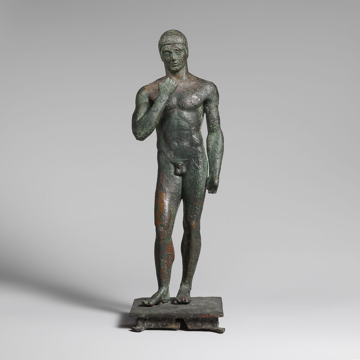 Bronze youth, Bronze, Greek 
