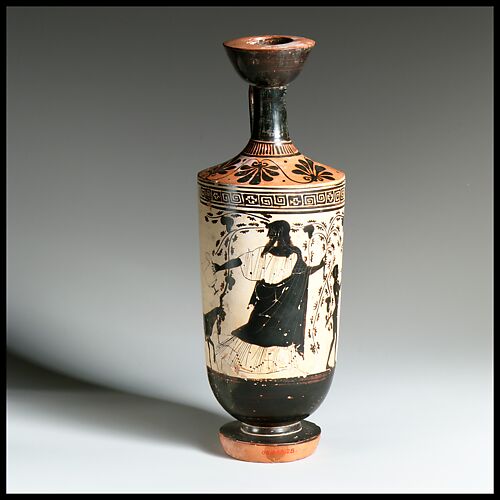 Terracotta lekythos (oil flask)