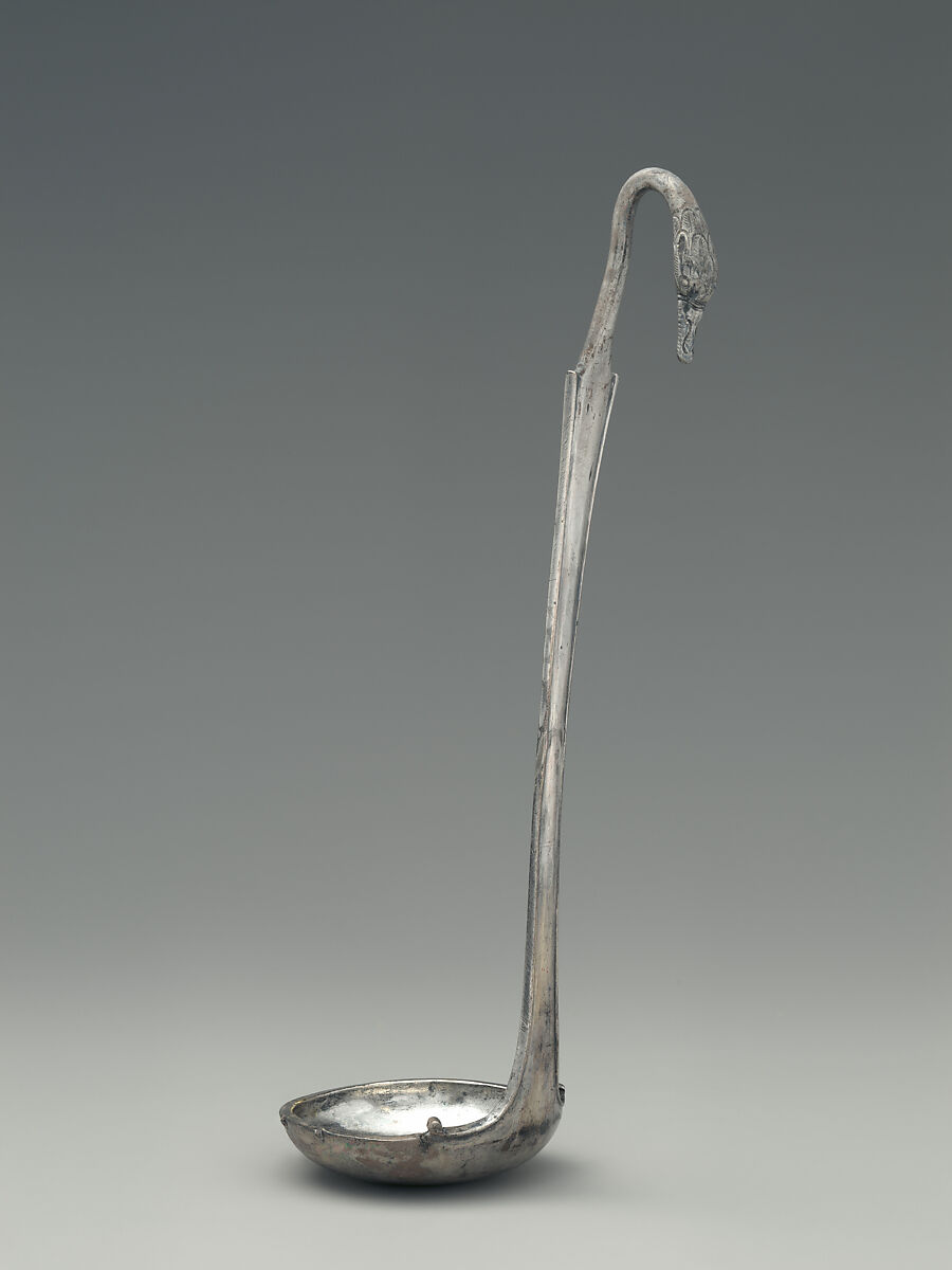 Silver kyathos (cup-shaped ladle), Silver, Greek, South Italian 