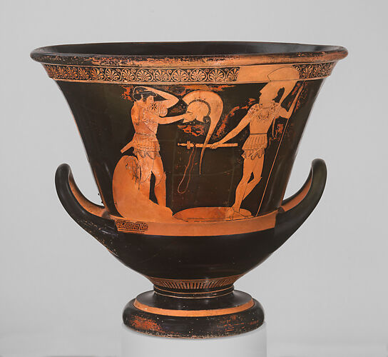 Terracotta calyx-krater (bowl for mixing wine and water)
