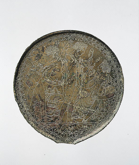 Bronze mirror, Bronze, Etruscan