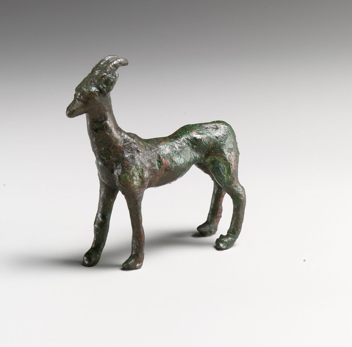 Bronze model of a cart with farmyard group, Bronze, Etruscan or Roman