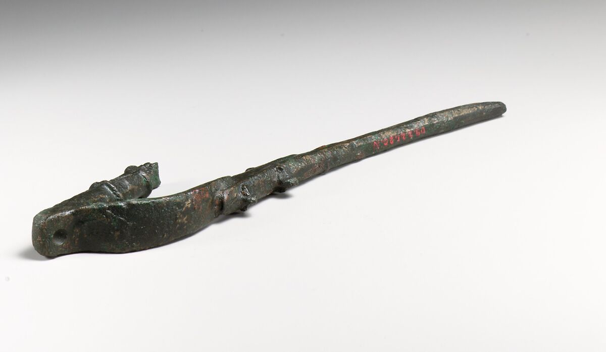 Bronze model of a cart with farmyard group, Bronze, Etruscan or Roman