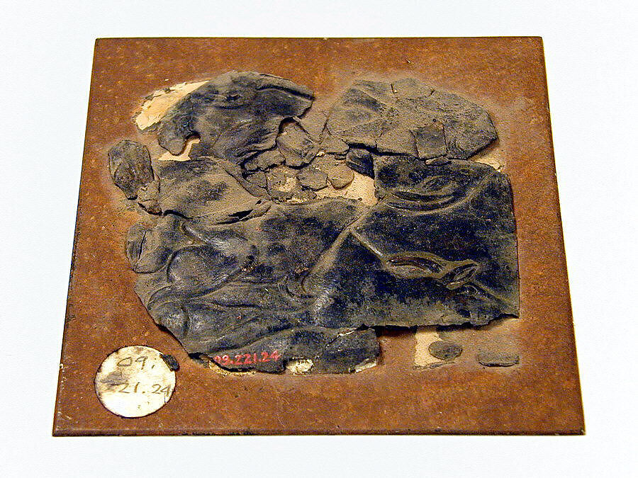 Relief of goats, Bronze 