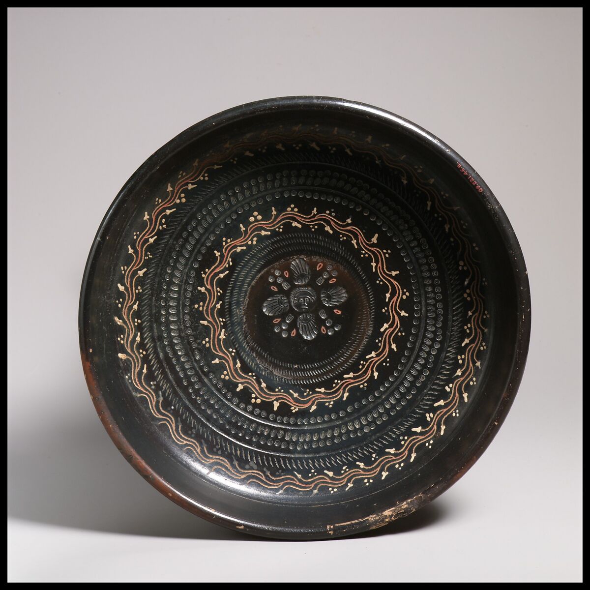 Terracotta dish, Terracotta, Greek, South Italian, Campanian, Teano 