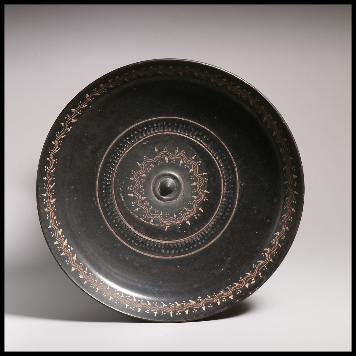 Terracotta dish, Terracotta, Greek, South Italian, Campanian, Teano 