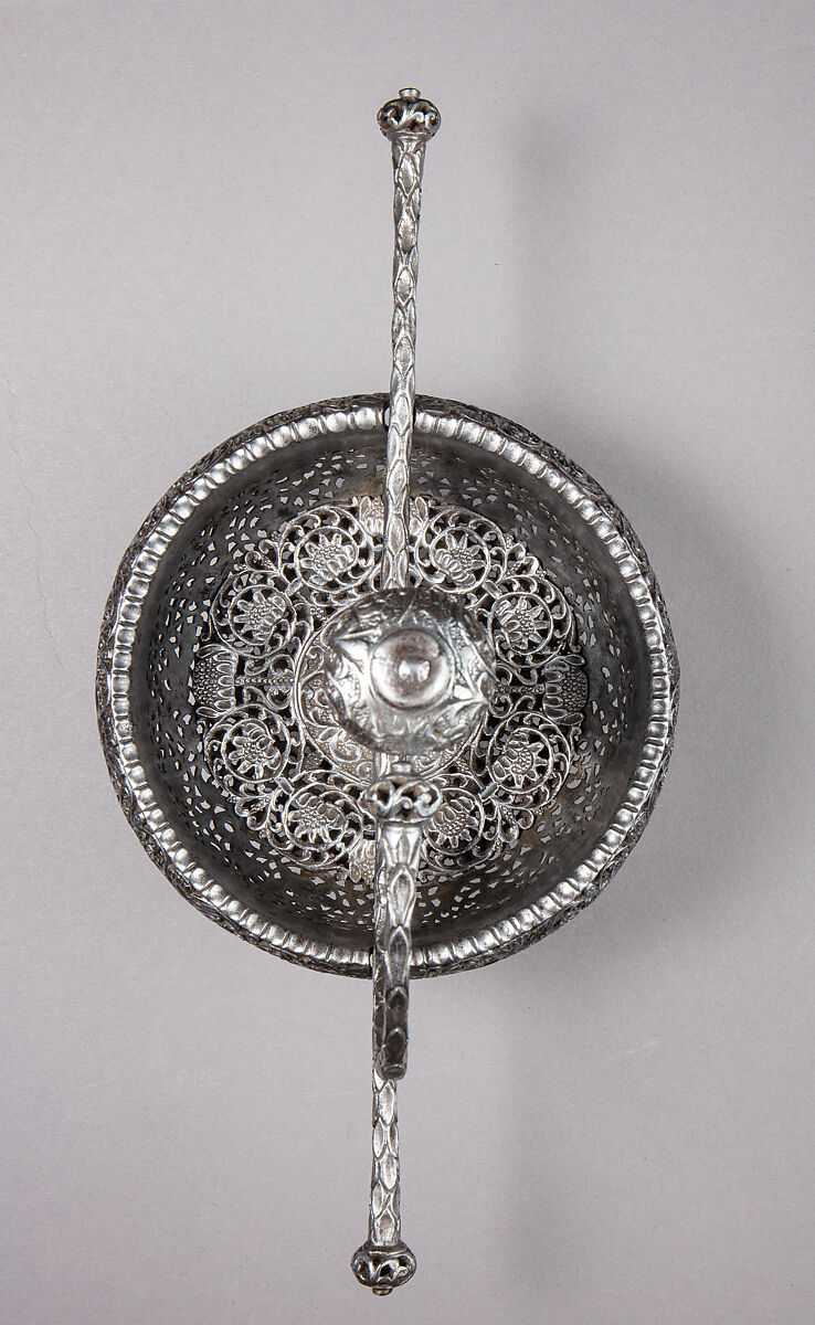 Cup-Hilted Rapier, Steel, iron, Italian, possibly Naples