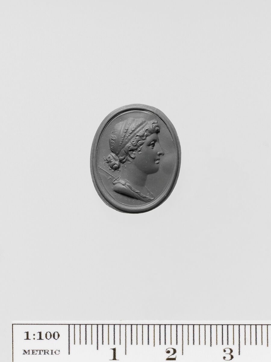 Carnelian oval set in a 17th–18th century gold ring, Signed by Gnaios, Carnelian, Roman