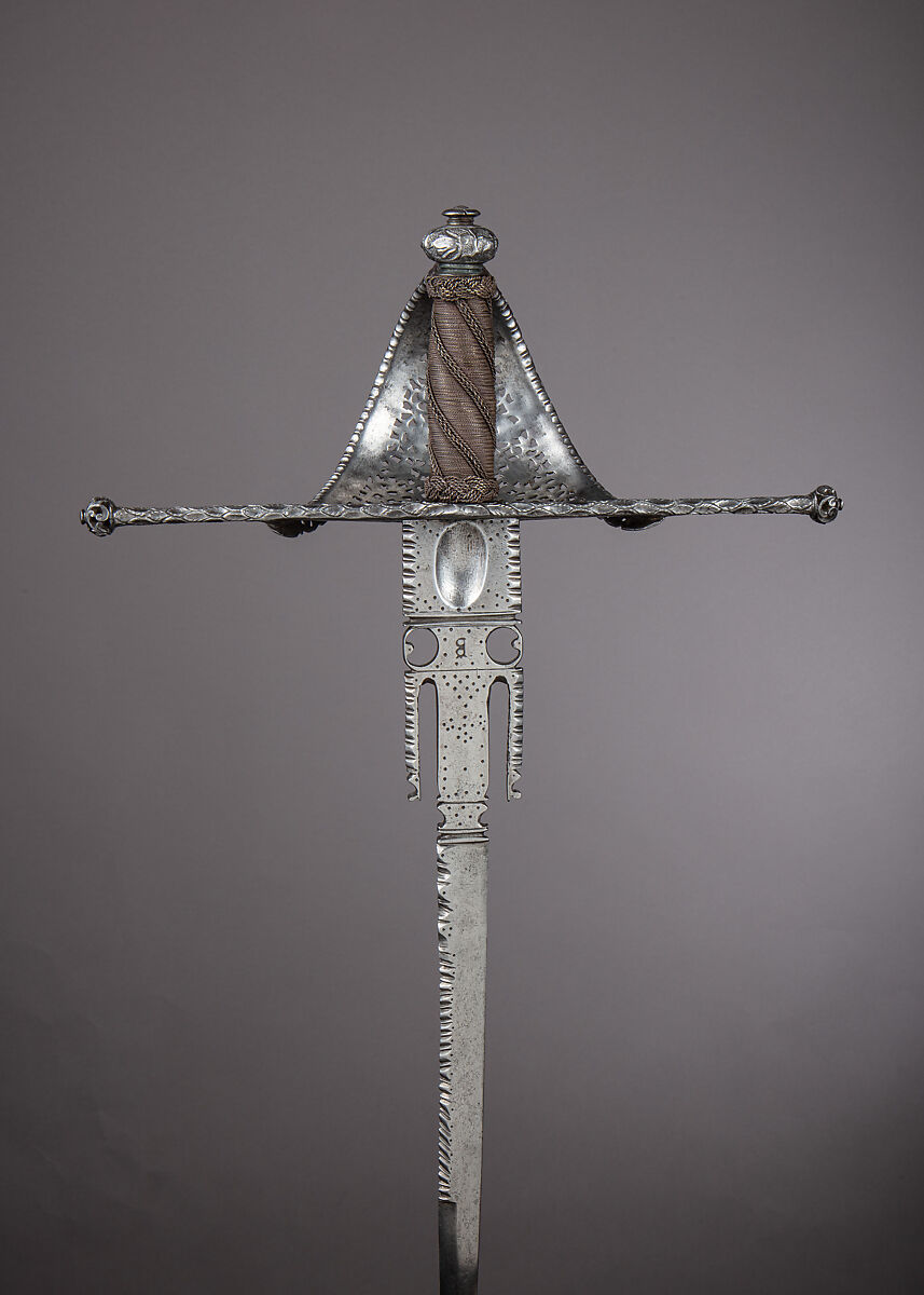 Parrying Dagger, Steel, iron, Italian, possibly Naples