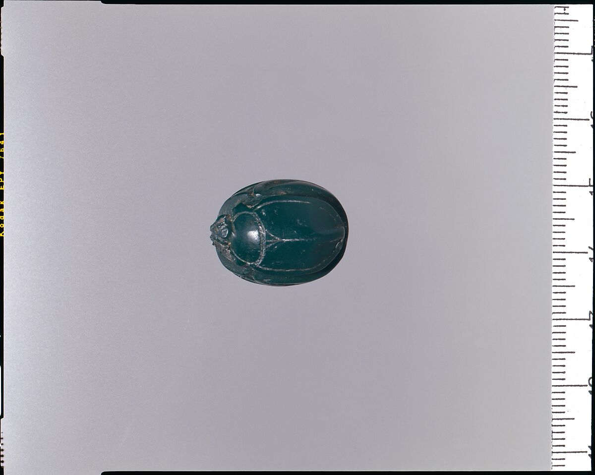 Jasper scarab, Jasper, green, Greek