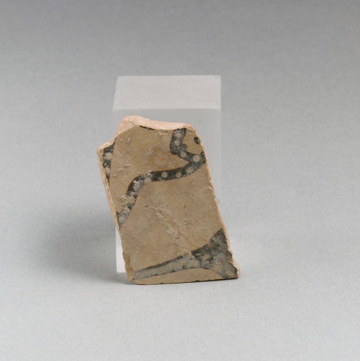 Vase fragment, Terracotta, Mycenaean 