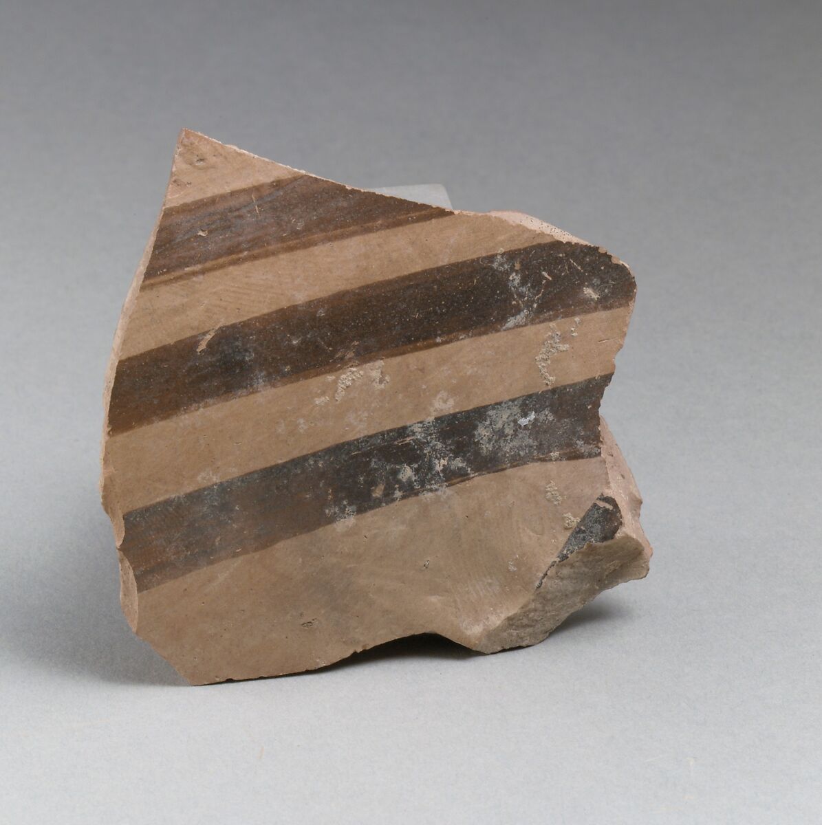 Vase fragment, Terracotta, Mycenaean 