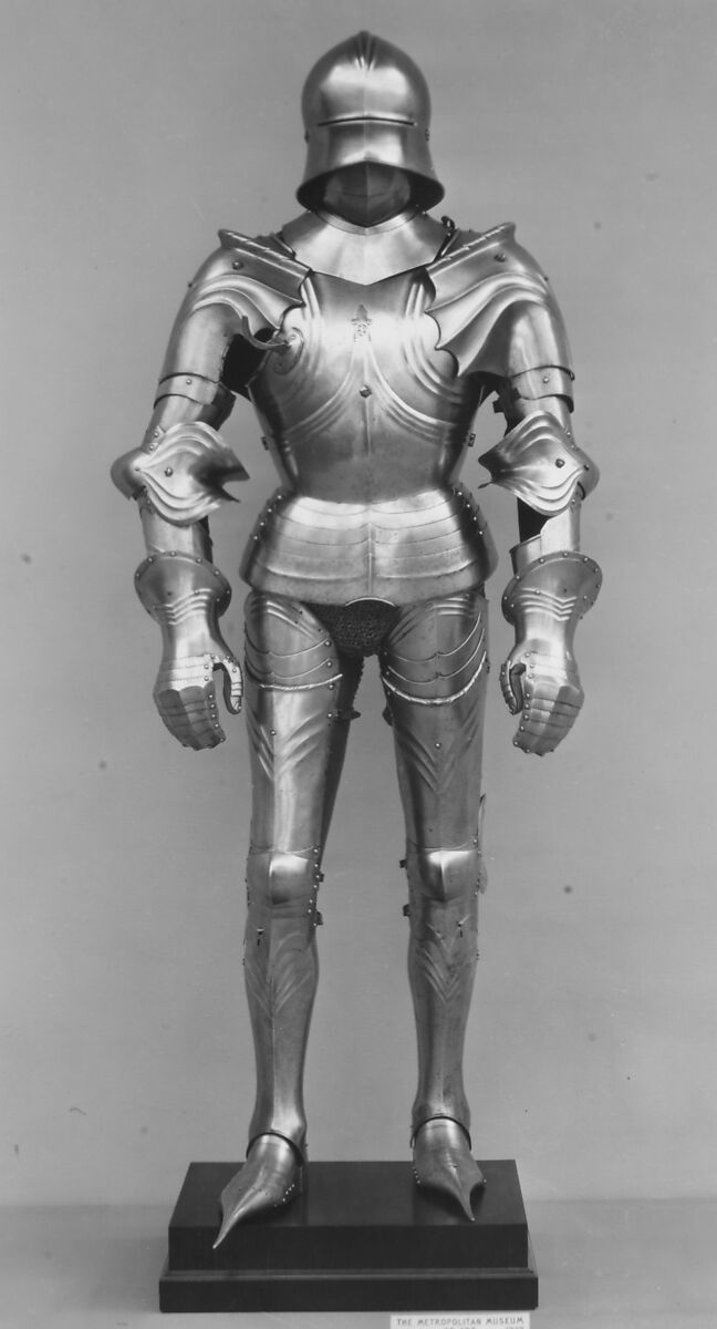 Armor, Steel, leather, Italian 