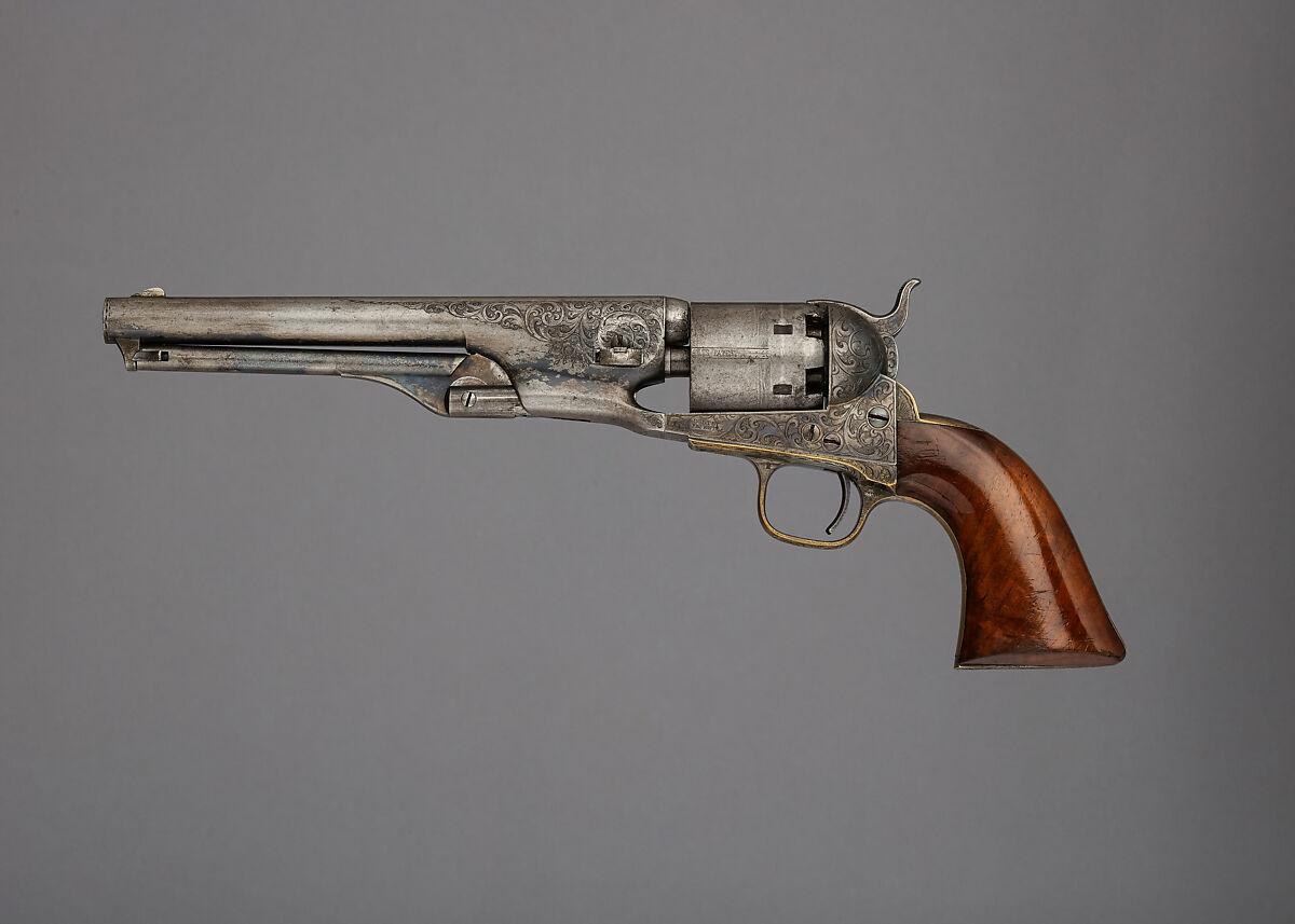 Samuel Colt | Colt Model 1861 Navy Percussion Revolver, serial no ...