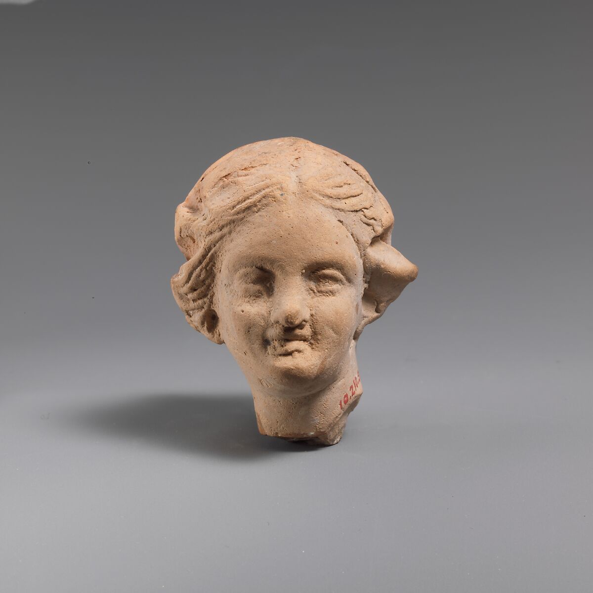 Terracotta head of a young woman | Greek | Hellenistic | The ...