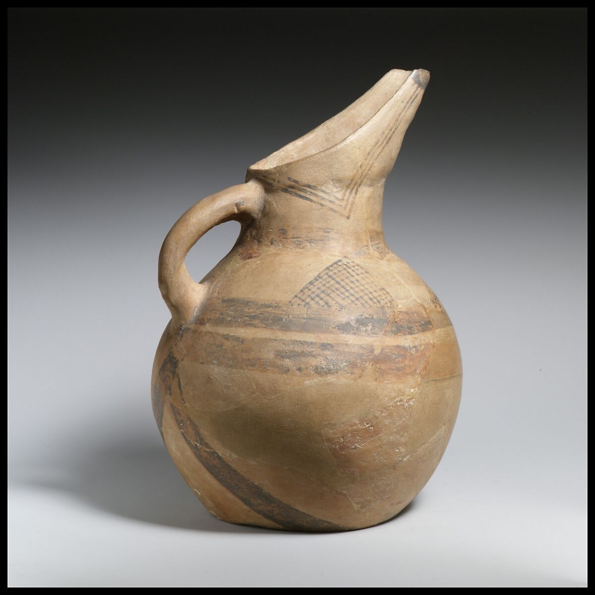 Terracotta jug, Terracotta, Minoan 