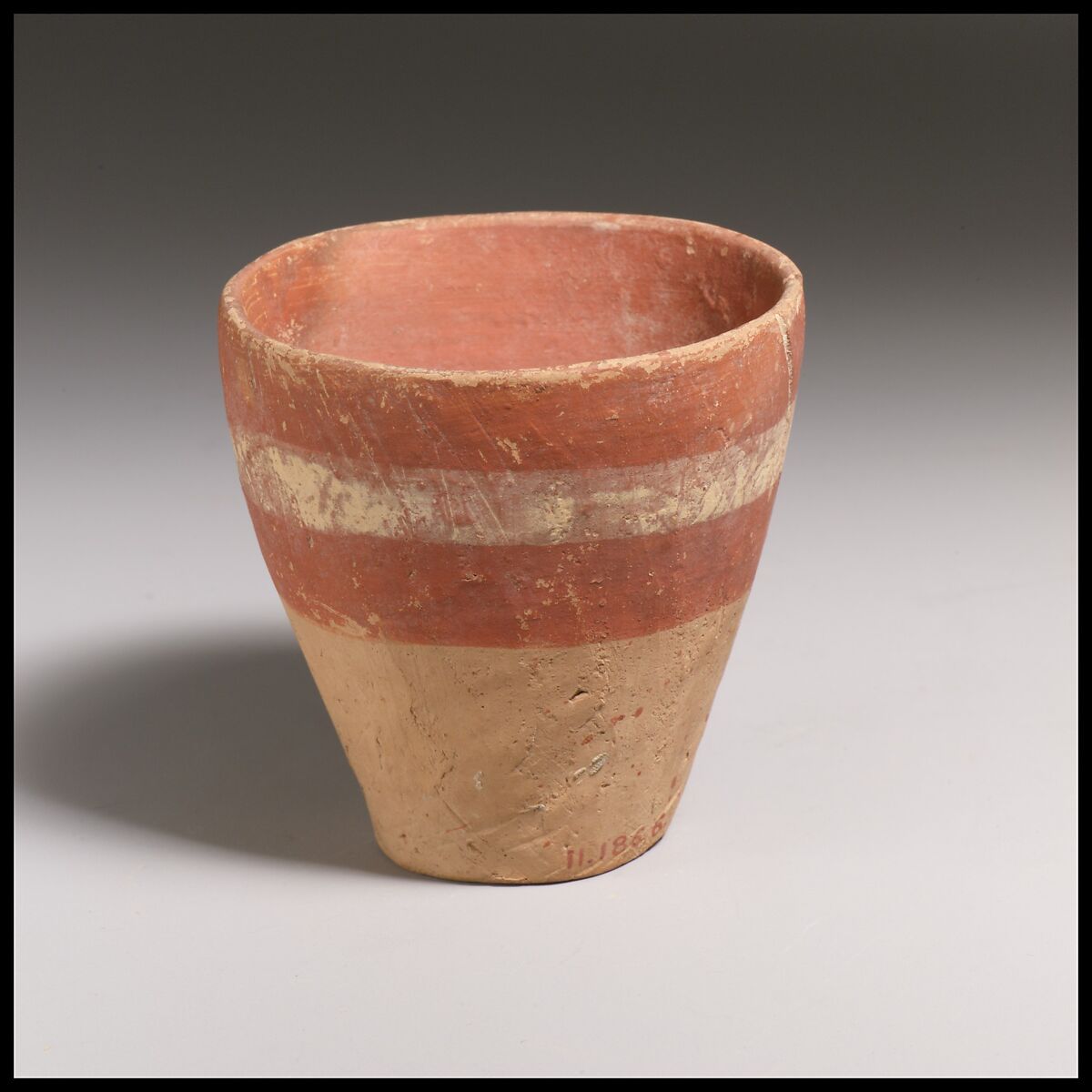 Terracotta tumbler, Terracotta, Minoan
