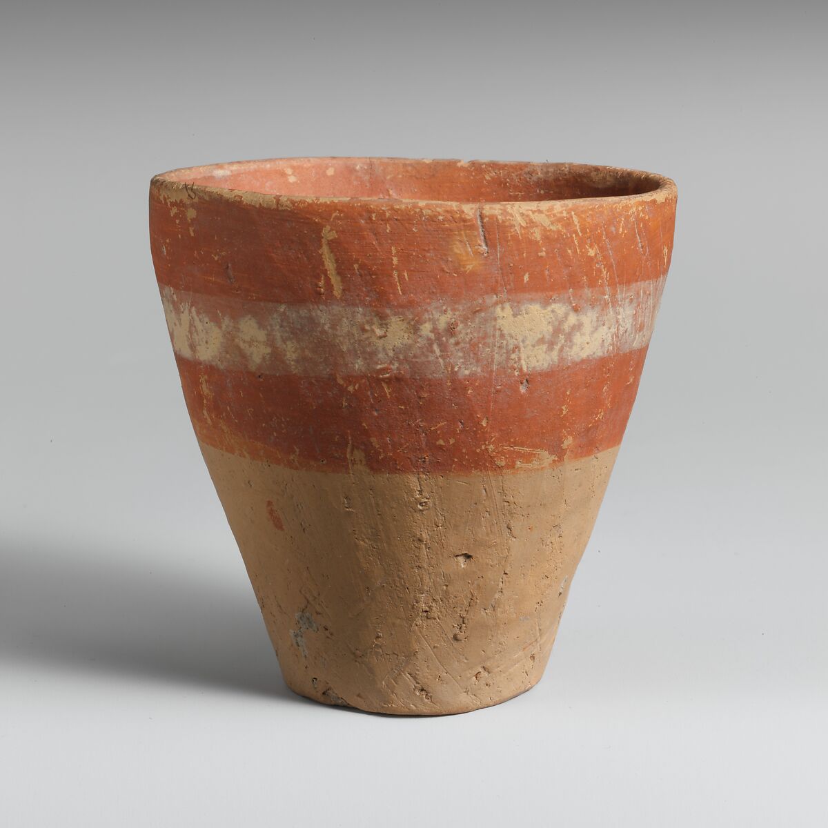Terracotta tumbler, Terracotta, Minoan 