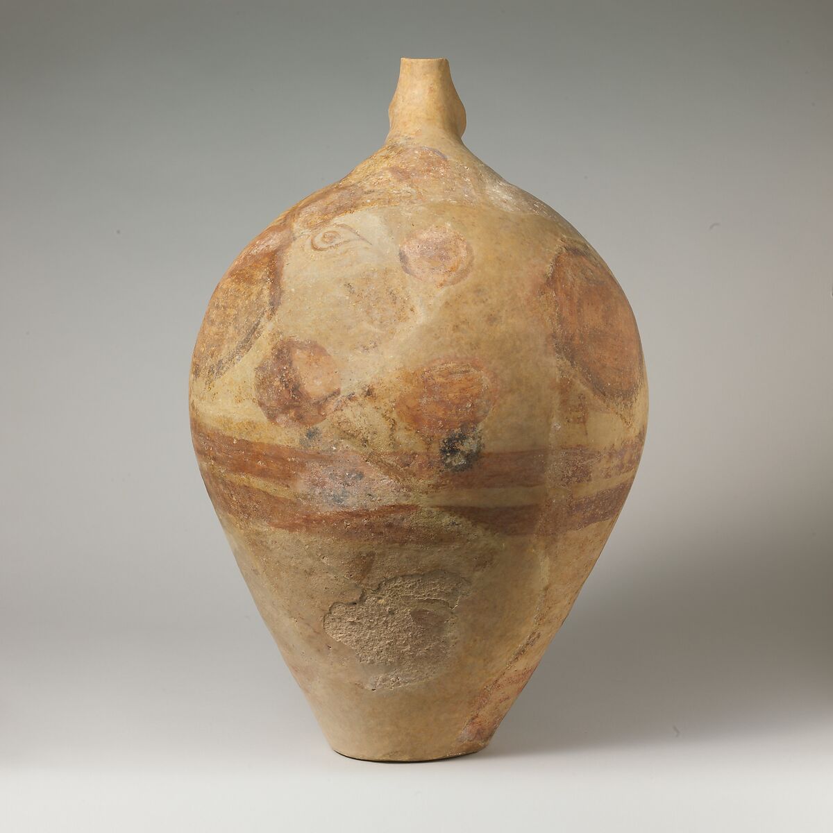 Terracotta beaked jug, Terracotta, Cycladic, Melian