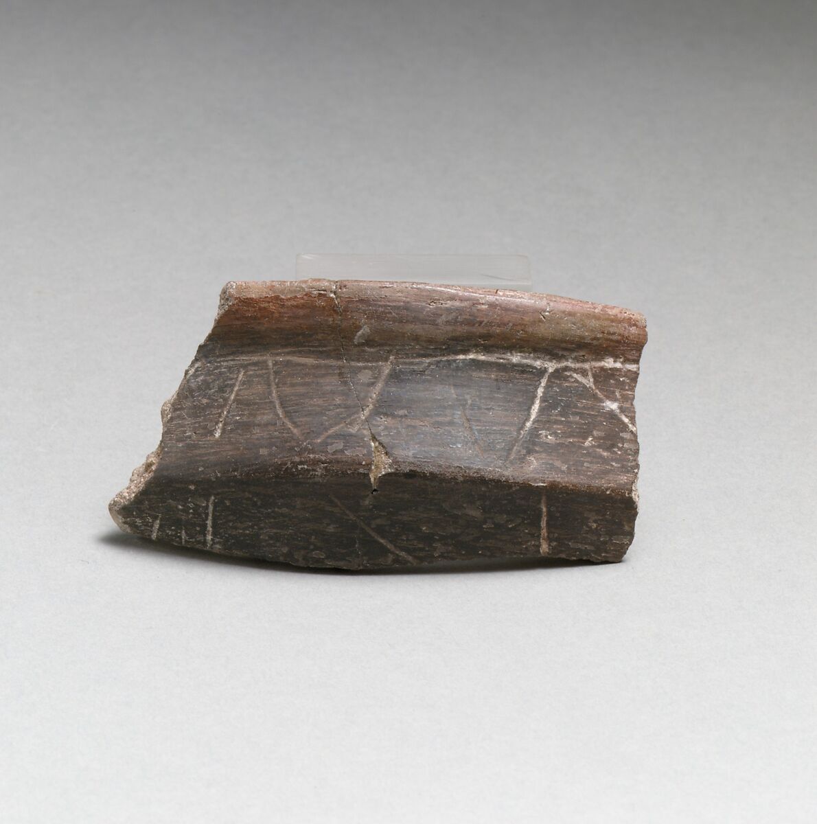 Vase fragment, Terracotta, Aegean 