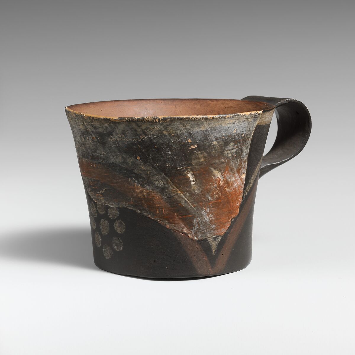 Terracotta straight-sided cup, Terracotta, Minoan 