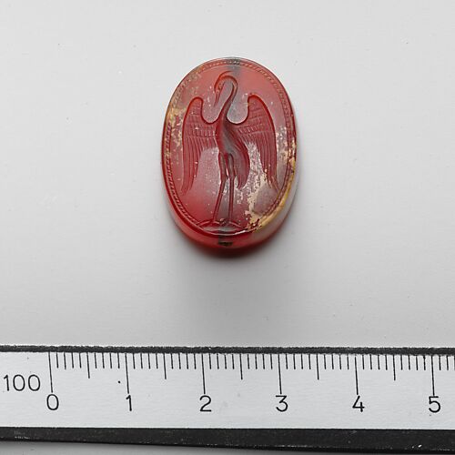 Carnelian scaraboid