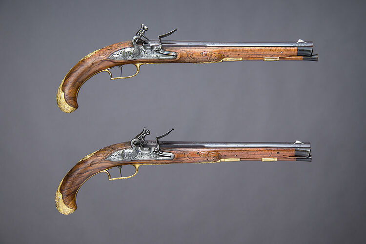 Pair of Flintlock Pistols