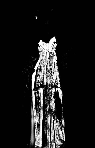 Terracotta statuette of a woman, Terracotta, Greek, South Italian, Tarentine