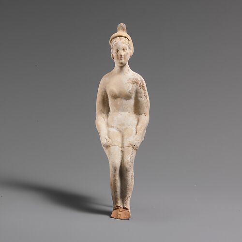 Terracotta statuette of a doll