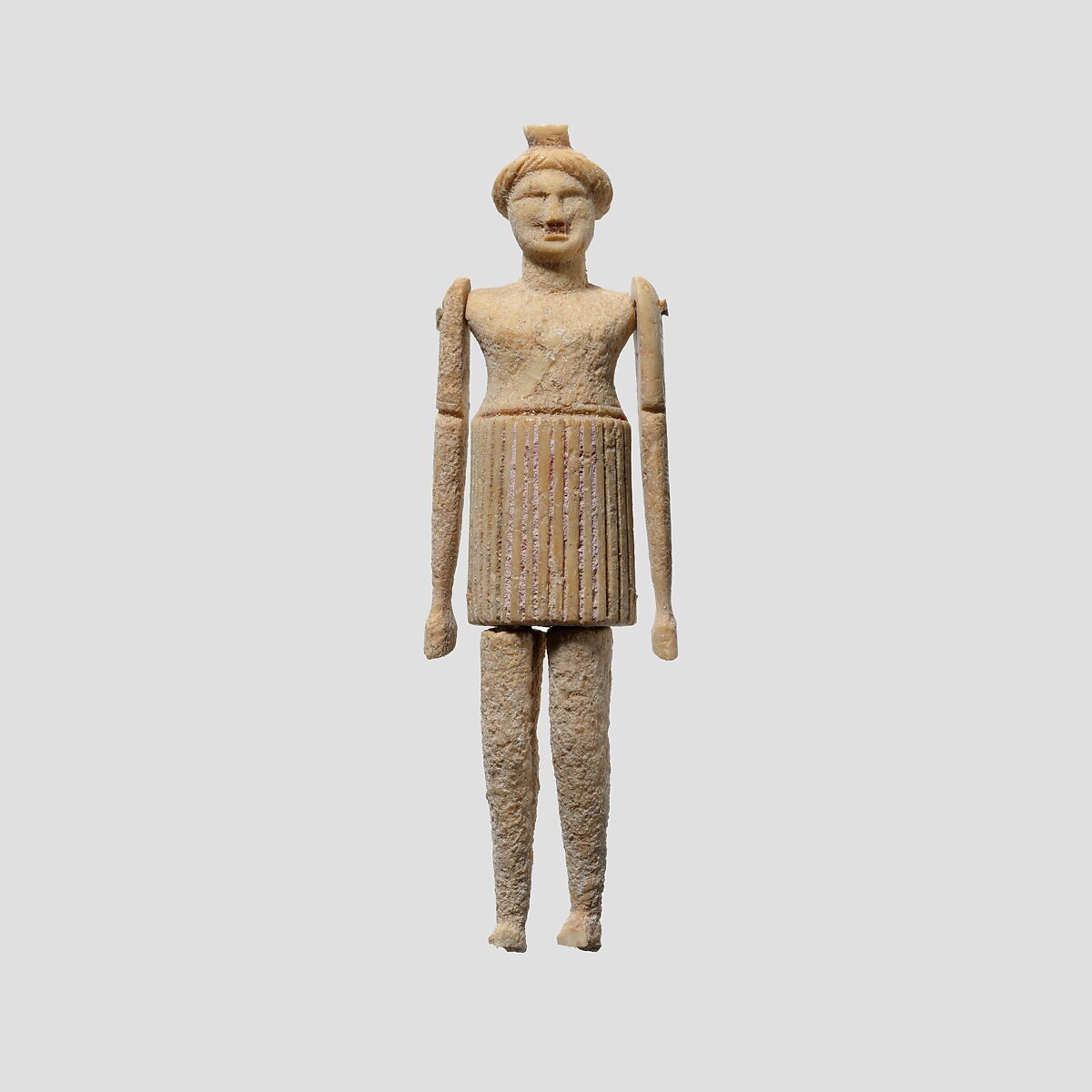 Bone doll with articulated limbs, Bone, Greek 