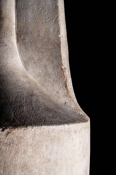 Marble funerary lekythos, Marble, Pentelic ?, Greek, Attic