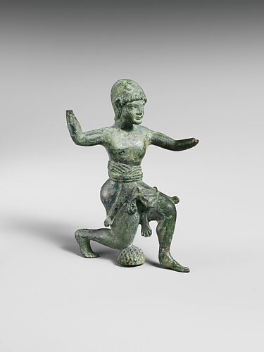 Bronze statuette of Herakles
