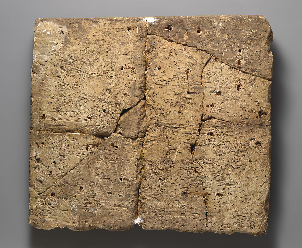 Terracotta plaque, Terracotta, Roman