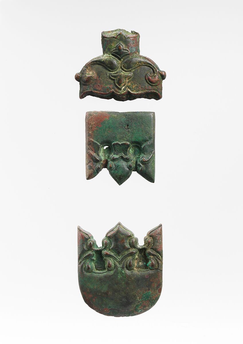 Matrices for Sword Mounts, Copper alloy, Iraqi or Iranian 