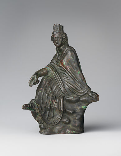 Bronze statuette of Tyche (Good Fortune)