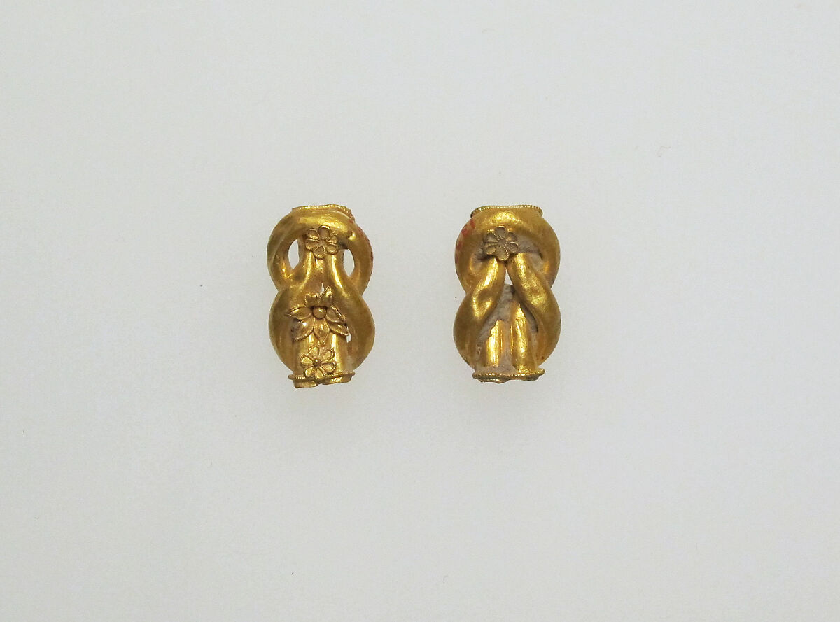 Necklace ornaments, Gold, Greek 