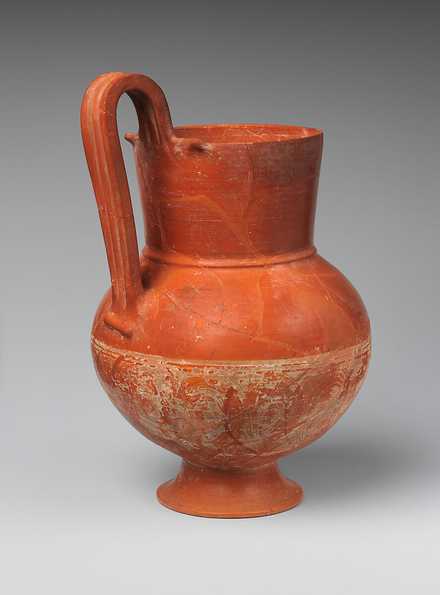 Terracotta jug, Terracotta, Lydian
