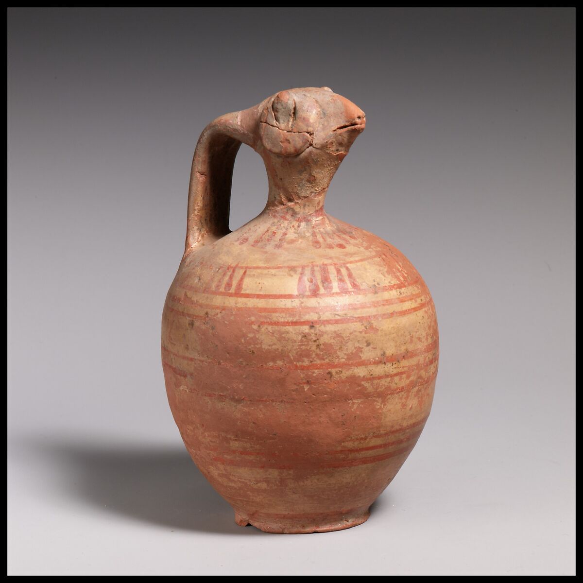 Terracotta siphon, Terracotta, Lydian 