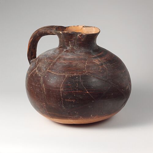 Terracotta oinochoe (jug)