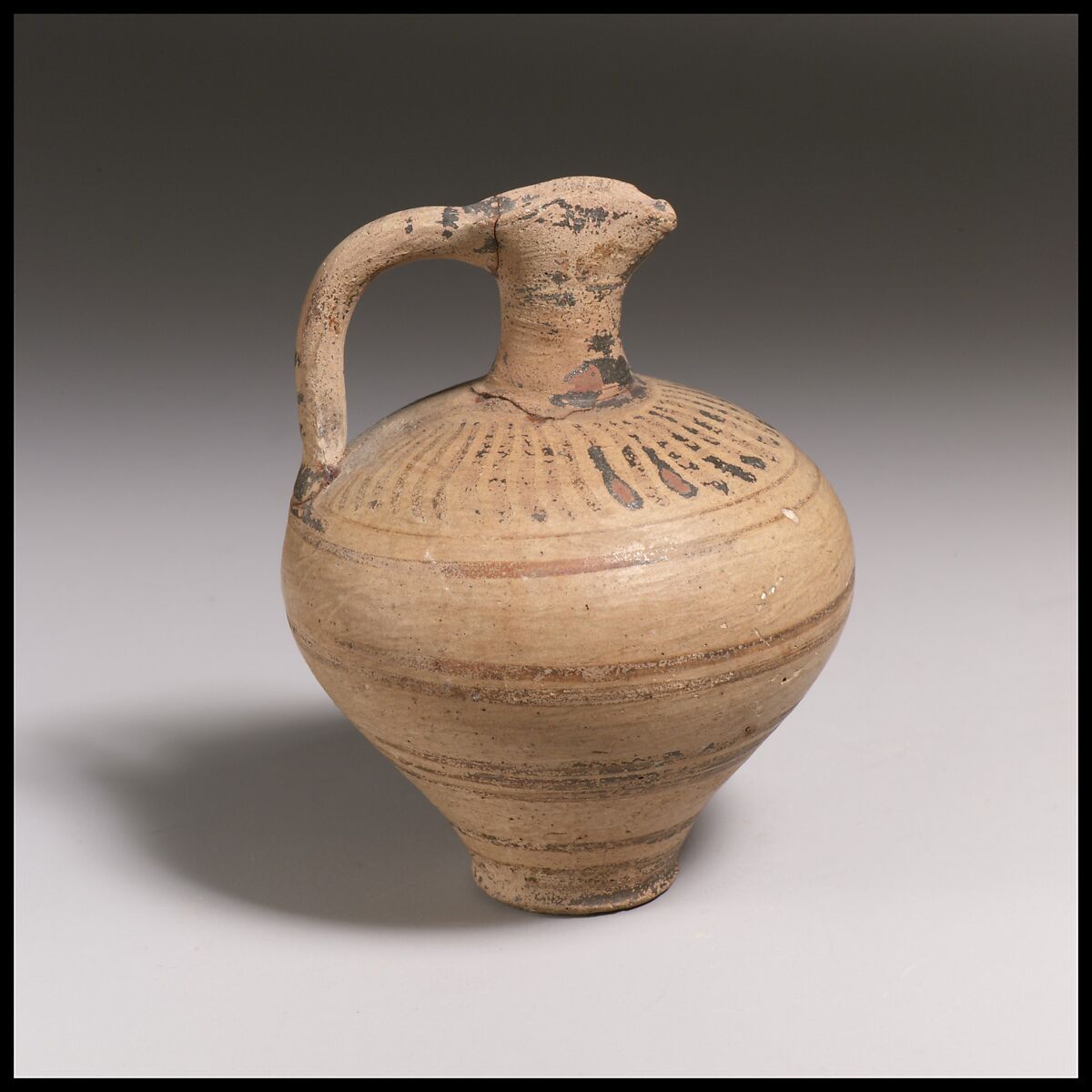 Terracotta juglet, Terracotta, Minoan