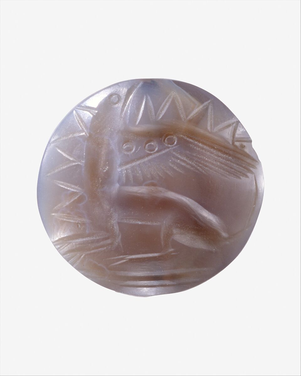 Agate Lentoid, Agate, Minoan 