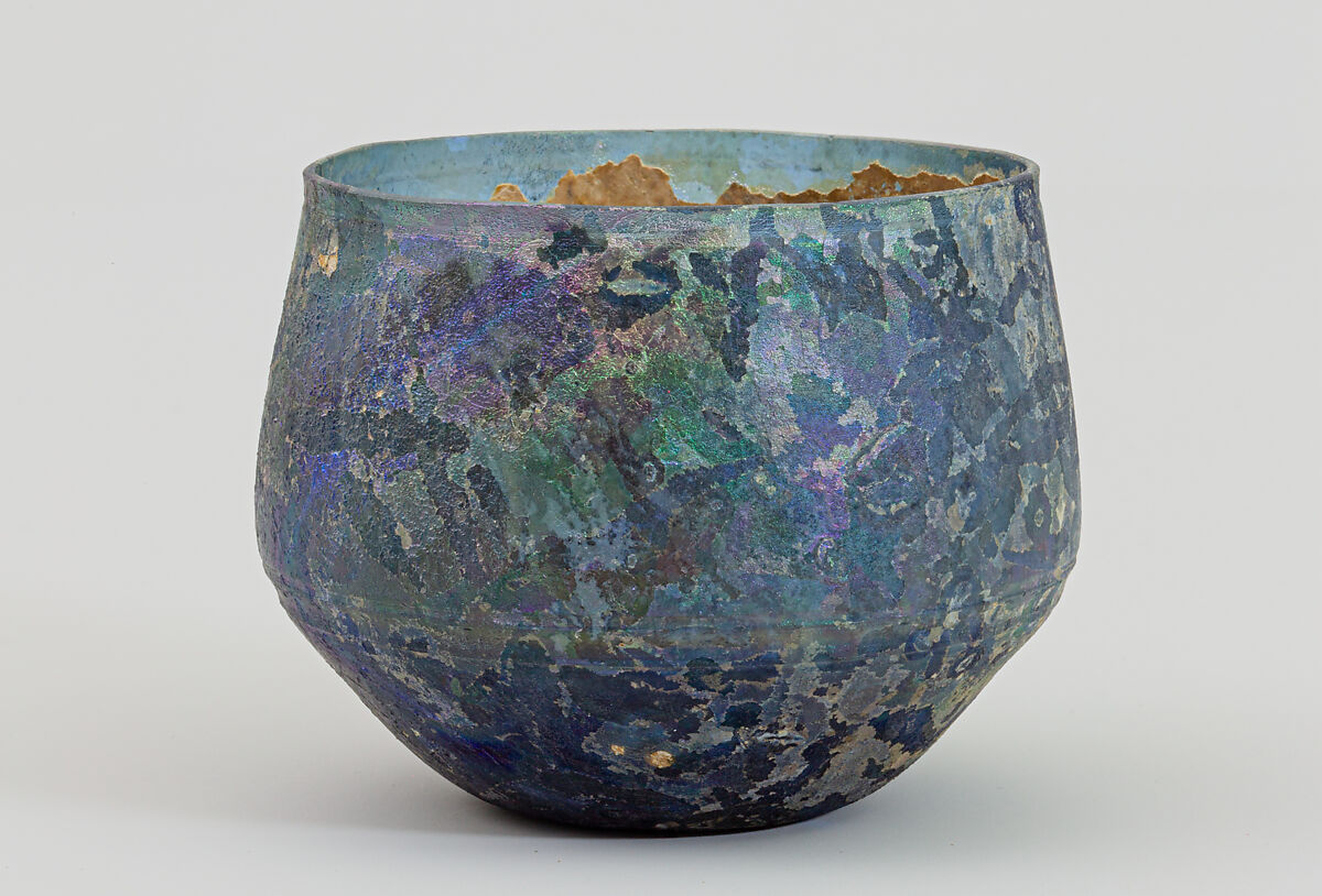 Glass bowl, Glass, Roman 