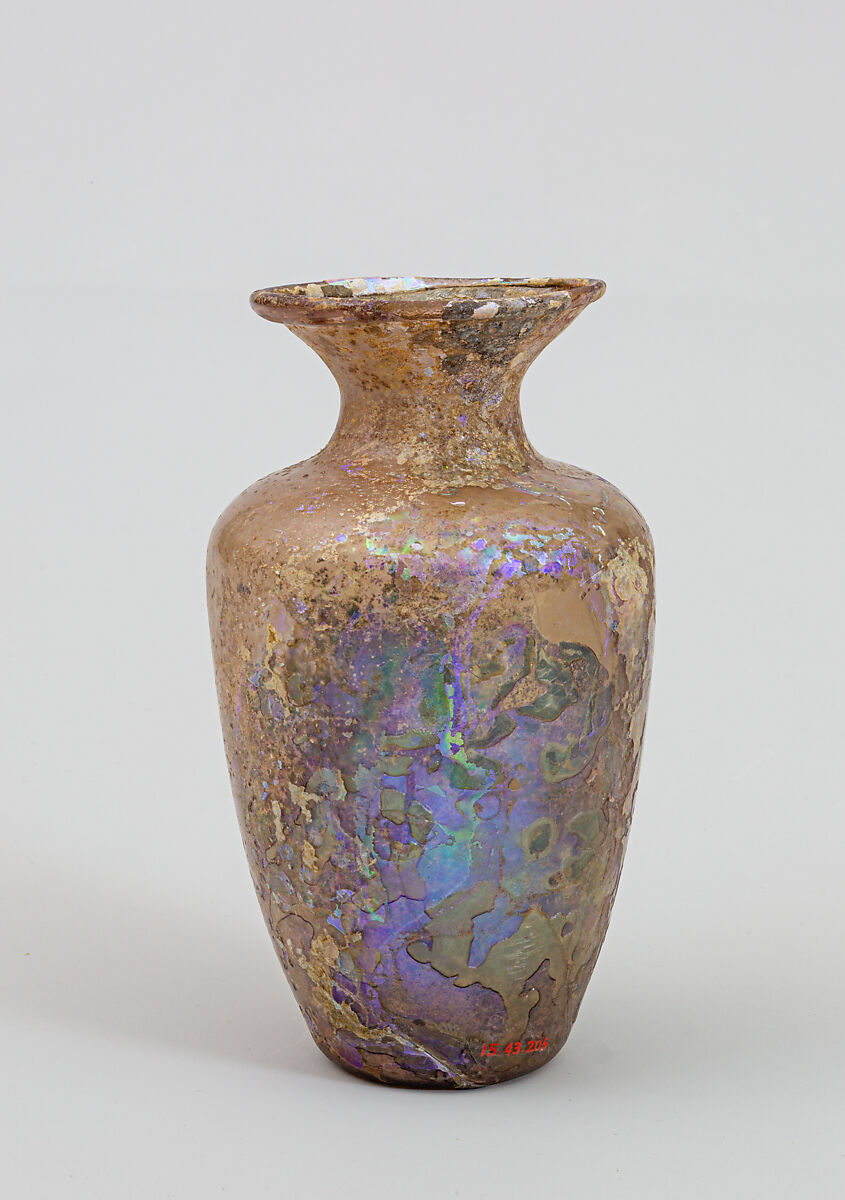 Glass jar, Glass, Roman 