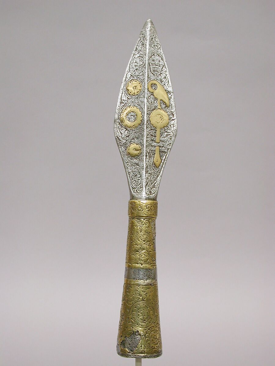 Ceremonial Arrowhead, Steel, copper alloy, Bohemian, probably Prague