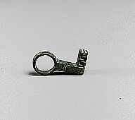Bronze ring key, Bronze, Roman 