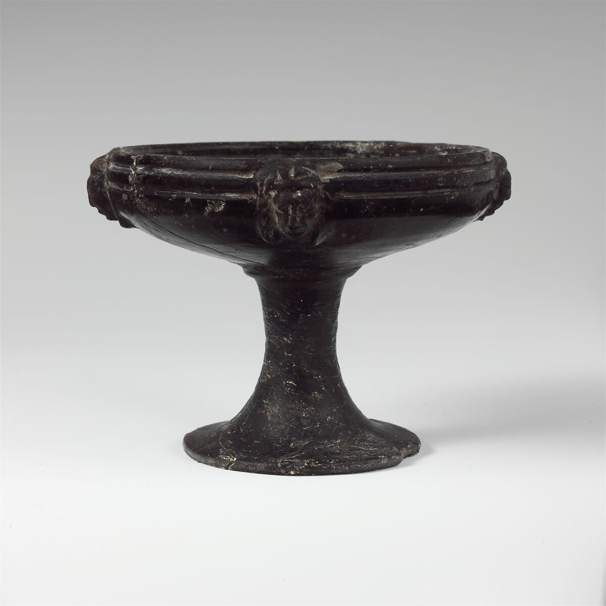 Terracotta stemmed dish, Terracotta, Etruscan 