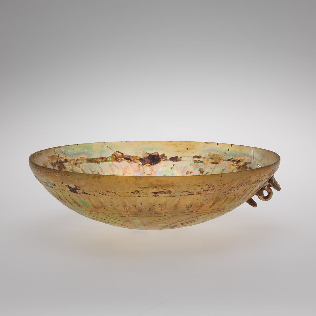 Glass bowl, Glass, Roman 