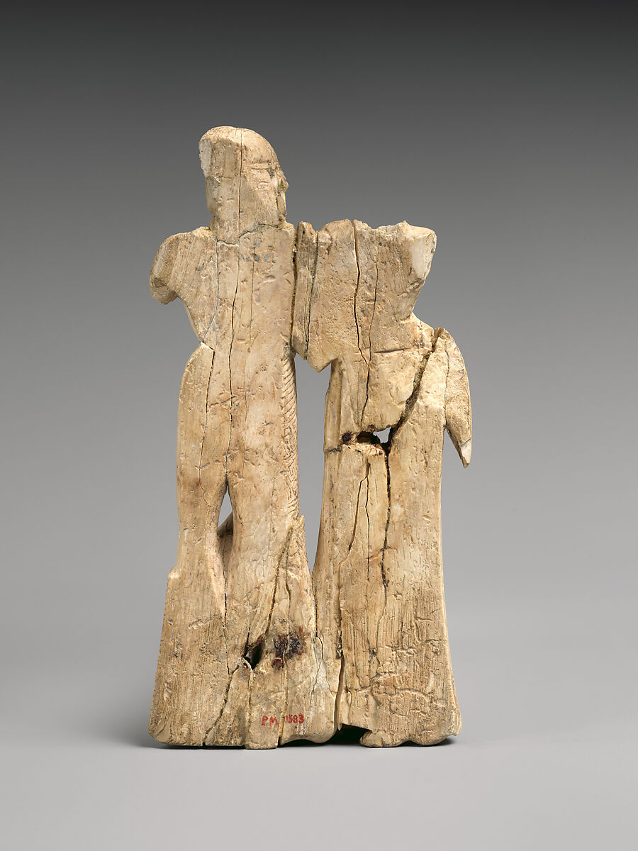 Ivory decorative plaque, Ivory, Greek